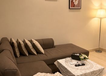 شقة بصالة وغرفة نوم