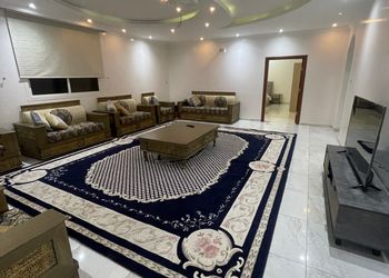 شقة بغرفتين نوم وصالة