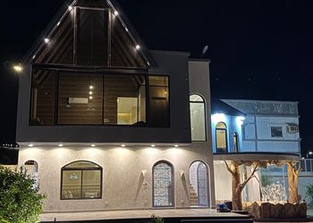 شالية بمزرعة وجلسات خارجية