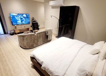 استديو بدخول ذاتي وسرير مريح 