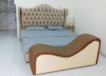 شاليه بألعاب مائية وجلسة خارجية