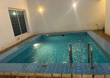 شالية بجلسة خارجية واجواء ممتعة 