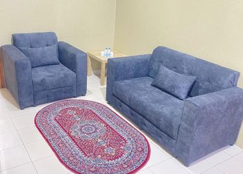 شقة بغرفتين نوم وصالة جلوس