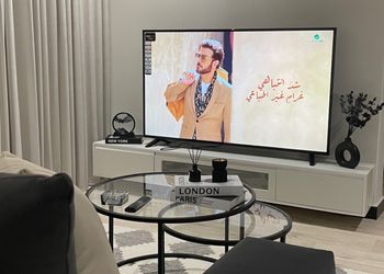 شقة أنيقة بصالة وغرفة نوم
