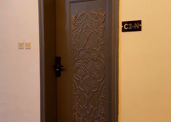 شقة بغرفة معيشة وغرفة نوم 