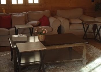 شاليه بأجواء ريفية وألعاب مائية