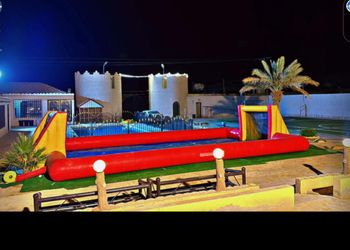استراحة بملحق خارجي ومسبح