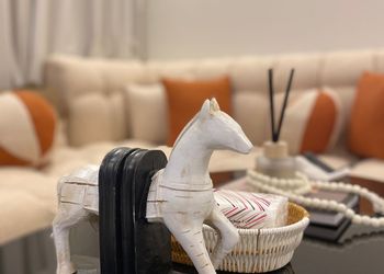 استديو بتصميم هادئ وسرير مريح 
