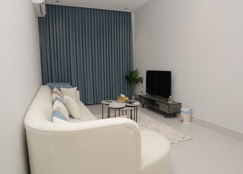 شقة بتصميم أنيق ودخول ذاتي 