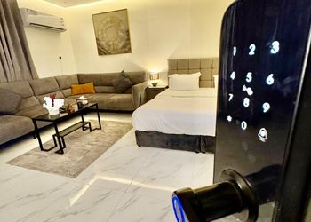 استديو بسرير مريح ودخول ذاتي 