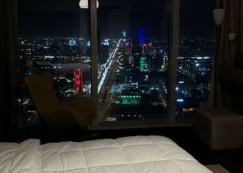 شقة أنيقة بصالة وغرفة نوم