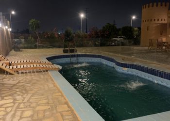 استراحة بمجلس بطابع تراثي