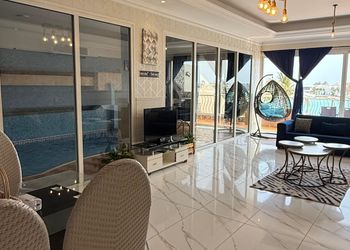 شالية بجلسة خارجية واجواء ممتعة 