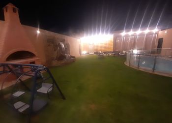 شاليه بمجلس وغرفة نوم 