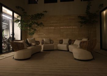 شقة بصالة وغرف نوم