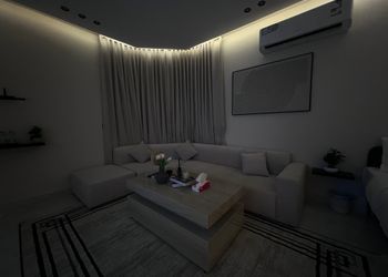 استديو بسرير ماستر وجلسة جانبية