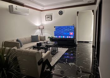 شقة راقية بغرفتين وصالة وجاكوزي 