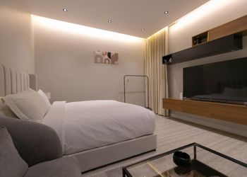 استديو بسرير مريح ودخول ذاتي 