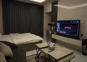 استديو بدخول ذاتي وسرير مريح 