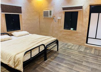 مزرعة بجلسة مطلة على مدرجات زرع