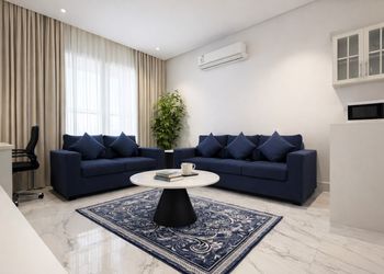 شقة بصالة مريحة ودخول ذاتي 