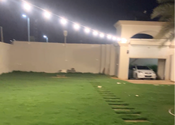 استراحة بمجلسين ومسطح اخضر