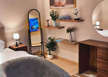 استديو بدخول ذاتي وسرير مريح 