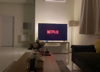 شقة بغرفتين نوم مدخل مستقل 