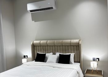 استديو هادئ بسرير مفرد