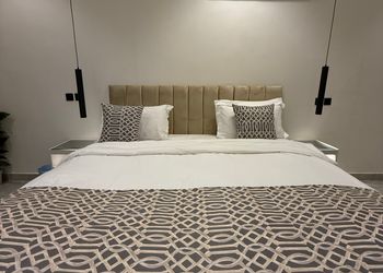 شقة بصالة وغرفة نوم دخول ذاتي 
