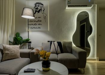 شقة بصالة وغرفة نوم دخول ذاتي 