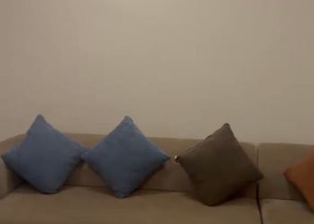 شقة بغرفة معيشة وغرفتين نوم 