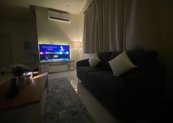 شقة بغرفتين نوم مدخل مستقل 