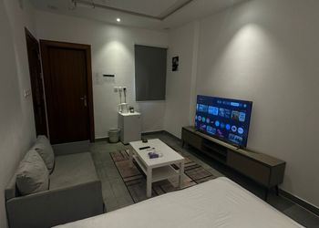 استديو بسرير مفرد ودخول ذاتي 