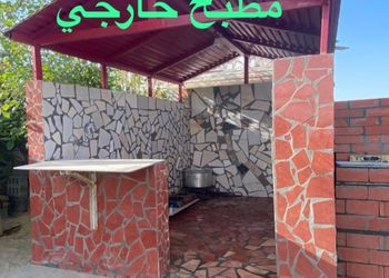 استراحة بمسطح  أخضر