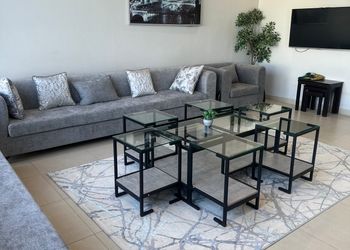 شاليه بركن شواء ومسطح اخضر