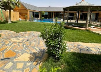 منتجع فندقي ركن شواء,جاكوزي,موقد حطب,
