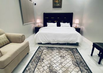 استراحة بمجلس وبيت شعر راقي