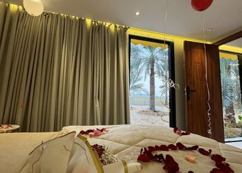 مزرعة بمناظر خلابة وجلسات خارجية 