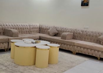 شقة بغرفتين نوم وصالة مريحة 