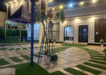 شاليه بمسطح اخضر