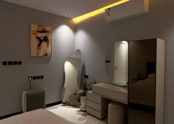 شقة بدخول ذاتي وتصميم أنيق 