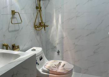 شقة بغرفة معيشة وغرفة نوم 