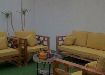 شاليه بجلسة خارجية وأجواء ممتعة