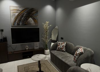 استديو بتصميم أنيق ودخول ذاتي