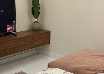 شقة انيقة بغرفتين نوم وصالة