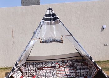 شاليه بألعاب أطفال وجلسة خارجية 