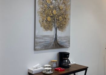 شقة بغرفتين نوم وتصميم هادئ 