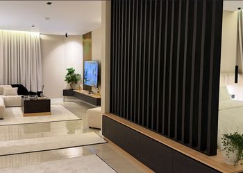 استديو بتصميم أنيق ودخول ذاتي