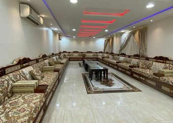 استراحة بمسطح اخضر وجلسة